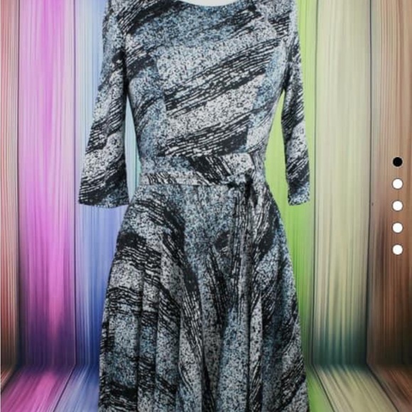 XL BNWT “Different Strokes” miss lulo sweater dress from Doll Factory by Damzels - Picture 3 of 6